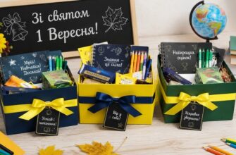 Подарункові коробки на Перше вересня для школярів і вчителів